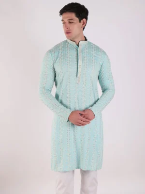 Aqua Elegance Kurta